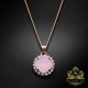 Komplekts „Apžilbinošs Spīdums III (Rose Water Opal)“ ar Swarovski™ kristāliem