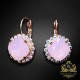 Komplekts „Apžilbinošs Spīdums III (Rose Water Opal)“ ar Swarovski™ kristāliem