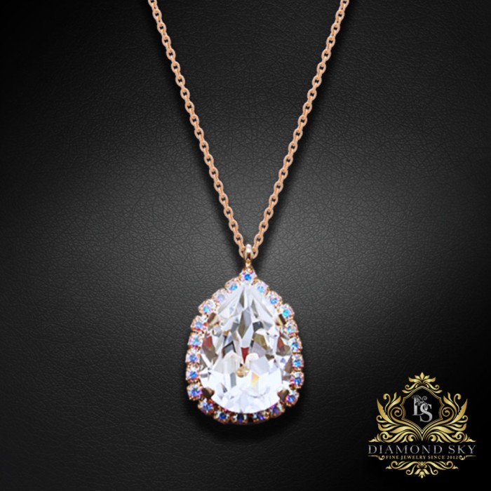 Komplekts sievietēm „Debesu Piliens III“ ar Swarovski® kristāliem