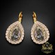 Komplekts „Debesu Piliens (Rose Patina)“ ar Swarovski™ kristāliem