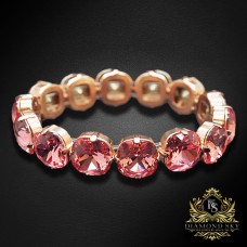 Aproce „Žilbinošais Mirdzums“ ar Swarovski™ kristāliem