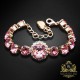 Aproce „Žilbinošais Mirdzums III“ ar Swarovski™ kristāliem