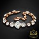 Aproce „Žilbinošais Mirdzums II“ ar Swarovski™ kristāliem