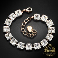 Bracelet “Princess” embellished with Crystals by Swarovski®