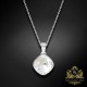 Sudraba kulons „Glare II“ ar Swarovski® kristāliem