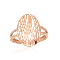 14K Red Gold Ring “Elysia”