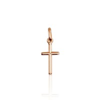 14K Red Gold Cross Pendant “Classic Gold XXXVII”