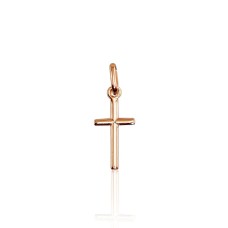 Sarkanā zelta 585° krustiņš „Klasika Gold XXXVII“