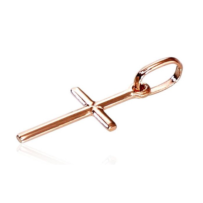 Sarkanā zelta 585° krustiņš „Klasika Gold XXXIX“