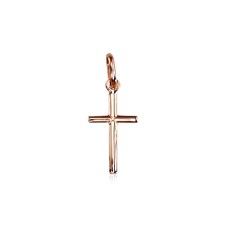 Sarkanā zelta 585° krustiņš „Klasika Gold XXXIX“