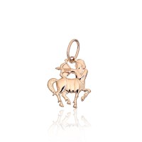 Sarkanā zelta 585° zodiaka zīmes kulons „Strēlnieks II“