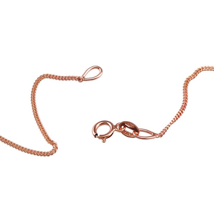 Itāļu sarkanā zelta 585° ķēdīte „Cartier IV“
