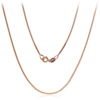 Itāļu sarkanā zelta 585° ķēdīte „Cartier IV“