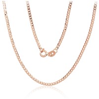 Itāļu sarkanā zelta 585° ķēdīte „Cartier II“