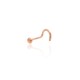 14K Red Gold Belly Piercing “Classic”