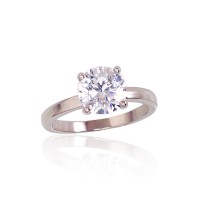 925 Sterling Silver Cubic Zirconia Ring “Juno IV”