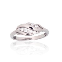 925 Sterling Silver Cubic Zirconia Ring “Louise”