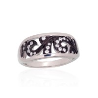 925 Sterling Silver Cubic Zirconia Ring “Andorra II”