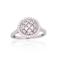 925 Sterling Silver Cubic Zirconia Ring “Generosity”