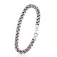 Italian 925 Sterling Silver Chain Bracelet “Bismarck III”