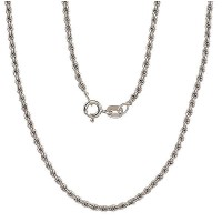 Italian 925 Sterling Silver Chain “Rope VI”