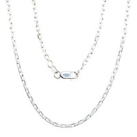 Italian 925 Sterling Silver Chain “Anchor X”