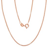 Italian 925 Sterling Silver Chain “Rollo”