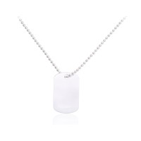925 Sterling Silver Necklace “Zheton”
