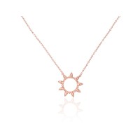 925 Sterling Silver Necklace “Solaris”