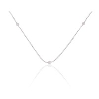 925 Sterling Silver Necklace “Beads II”