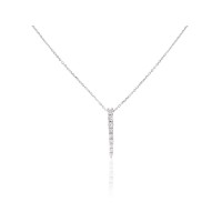 925 Sterling Silver Cubic Zirconia Necklace “Juno II”